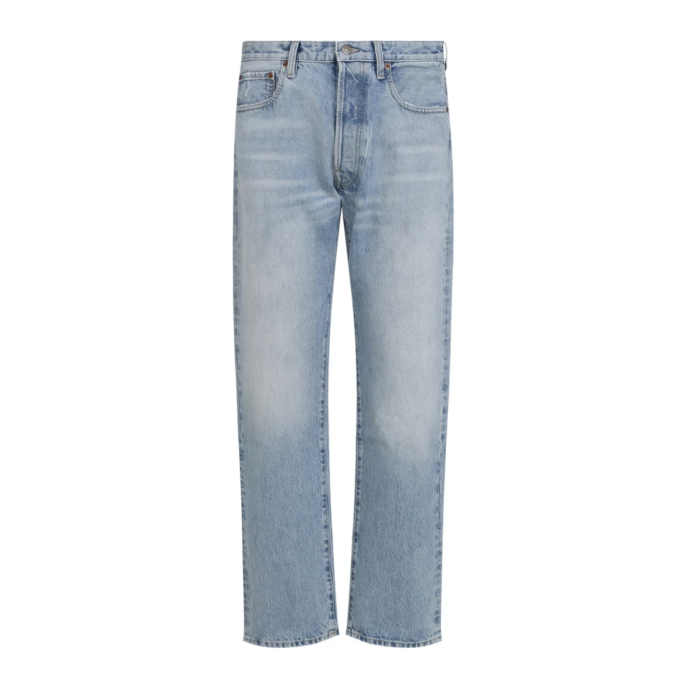 Valentino Blauwe Jeans voor Mannen Blue Heren