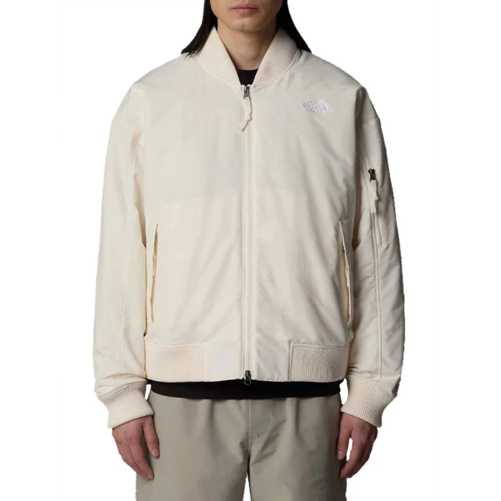 The North Face Witte Dune Bomberjack voor Mannen White Heren
