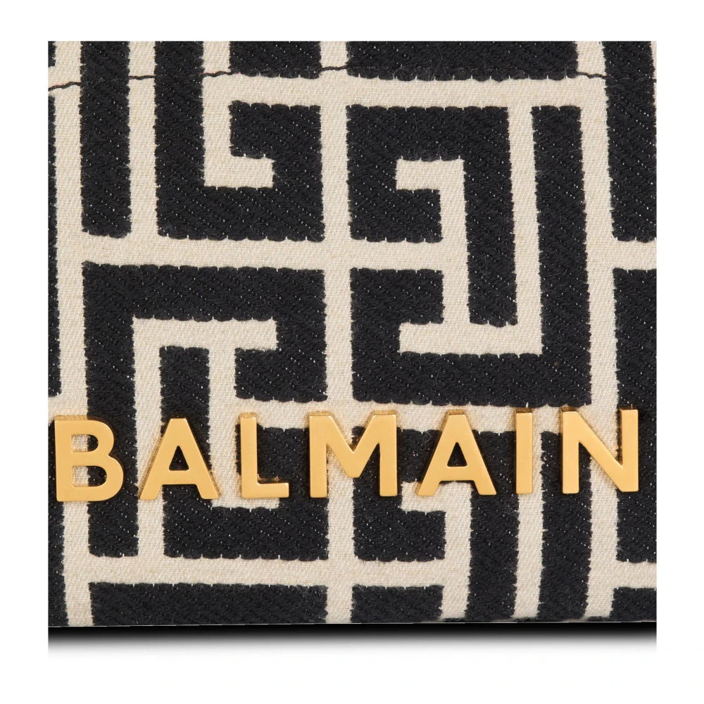 Balmain Kleine 1945 Soft Tote Bag Black Dames