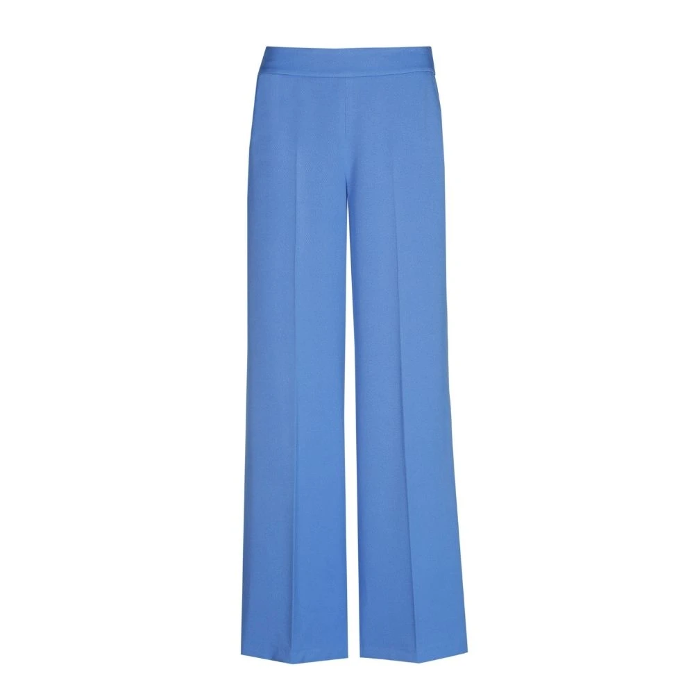 Marie Méro Lichtblauwe Kreukvrije Reisbroek Blue Dames