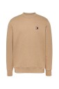 minimalistische-red-badge-sweatshirt-kameel