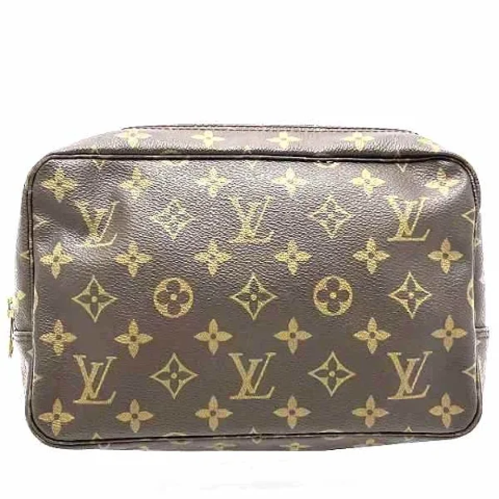 Louis Vuitton Vintage Pre-owned Canvas clutches Brown Dames