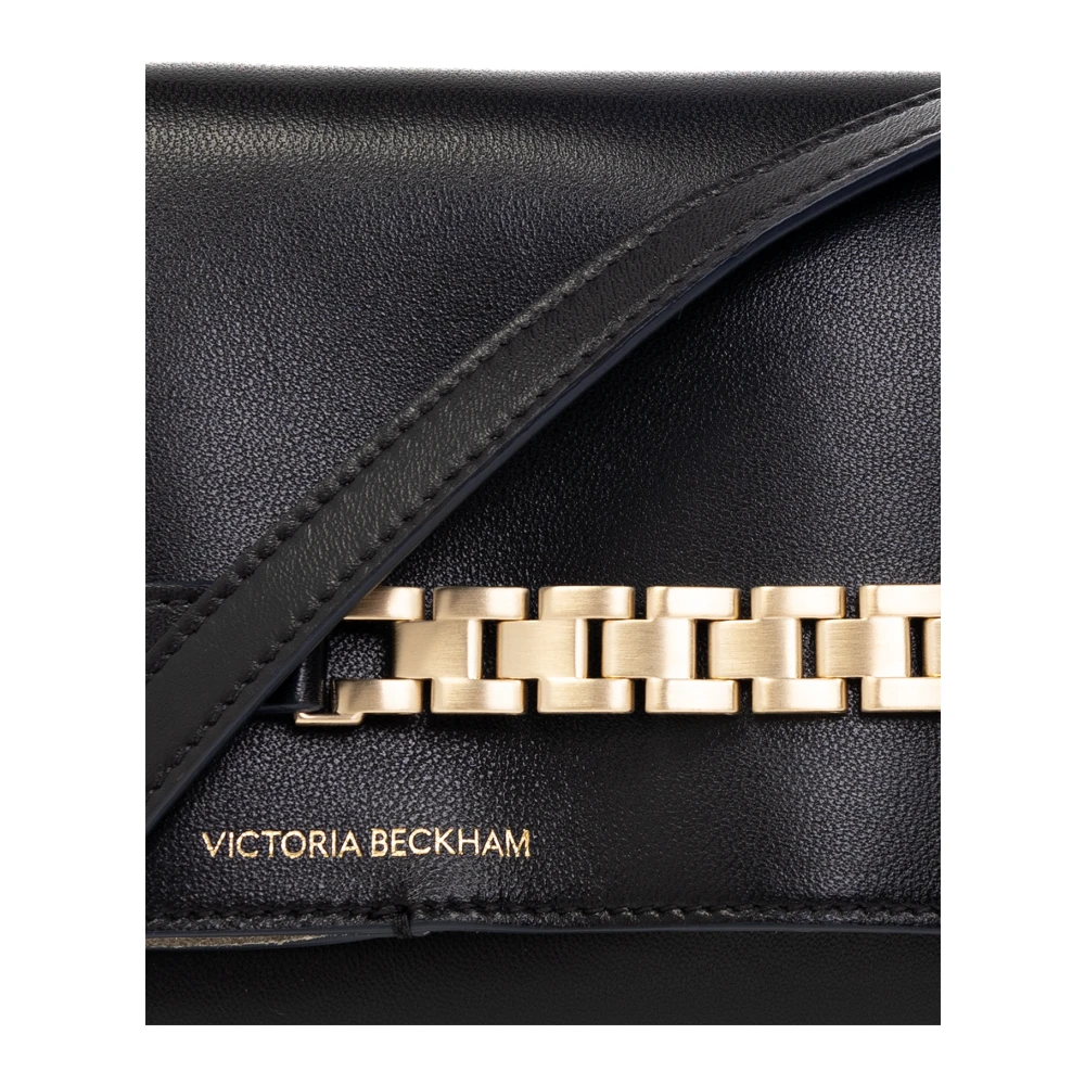 Victoria Beckham Mini Pouch Chain schoudertas Black Dames