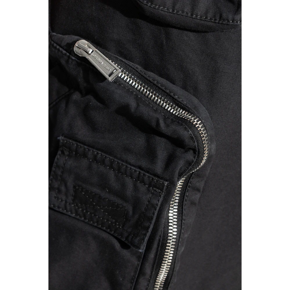 Dsquared2 Broek met meerdere zakken Black Heren