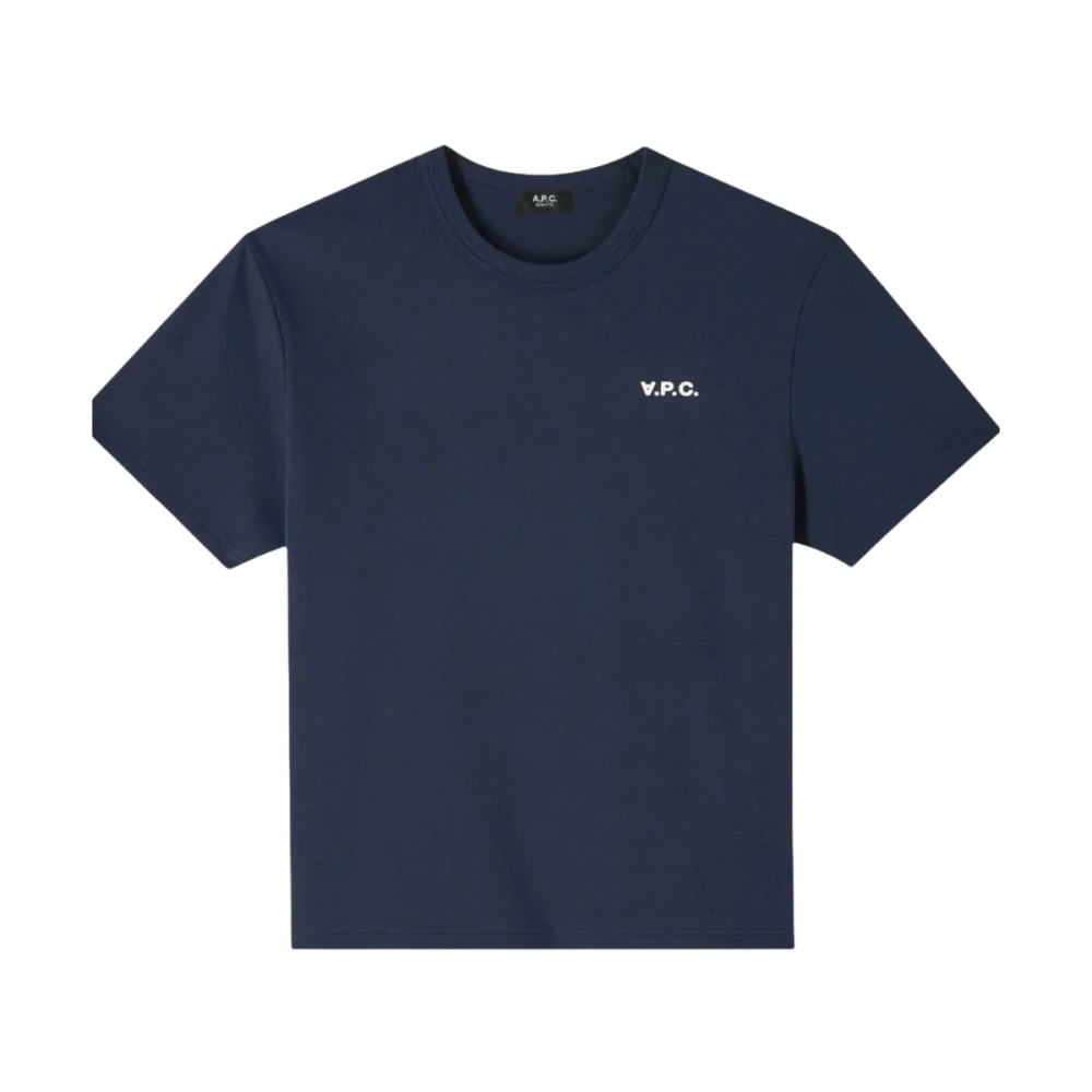 A.p.c. - Tops > T-Shirts - Blue - A.p.c. - Modalova