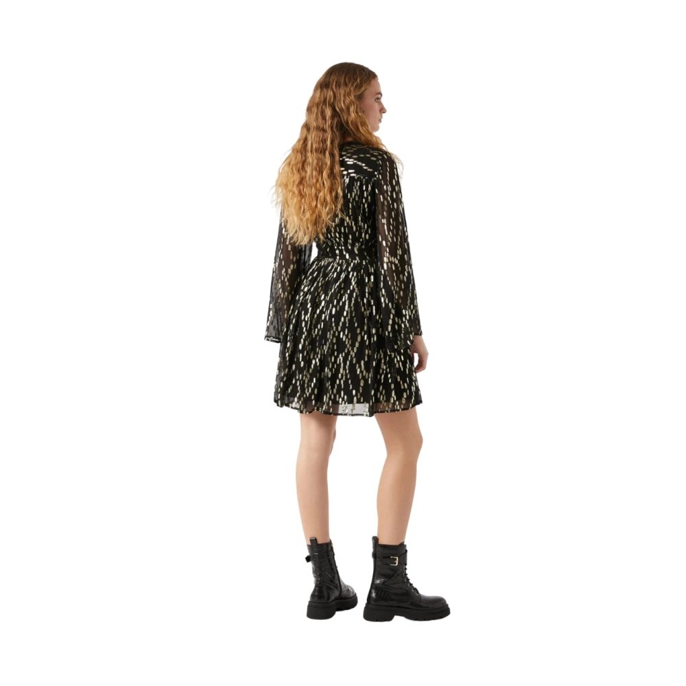 Pennyblack Khaki Jurk Black Dames