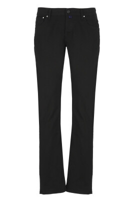 pantalon-en-coton-noir-avec-logo