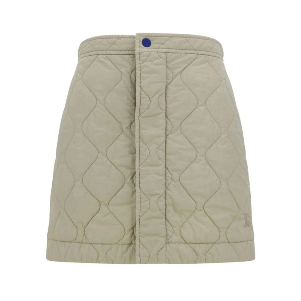 Burberry Beige Rokken met Geborduurd Ruiterontwerp Beige Dames