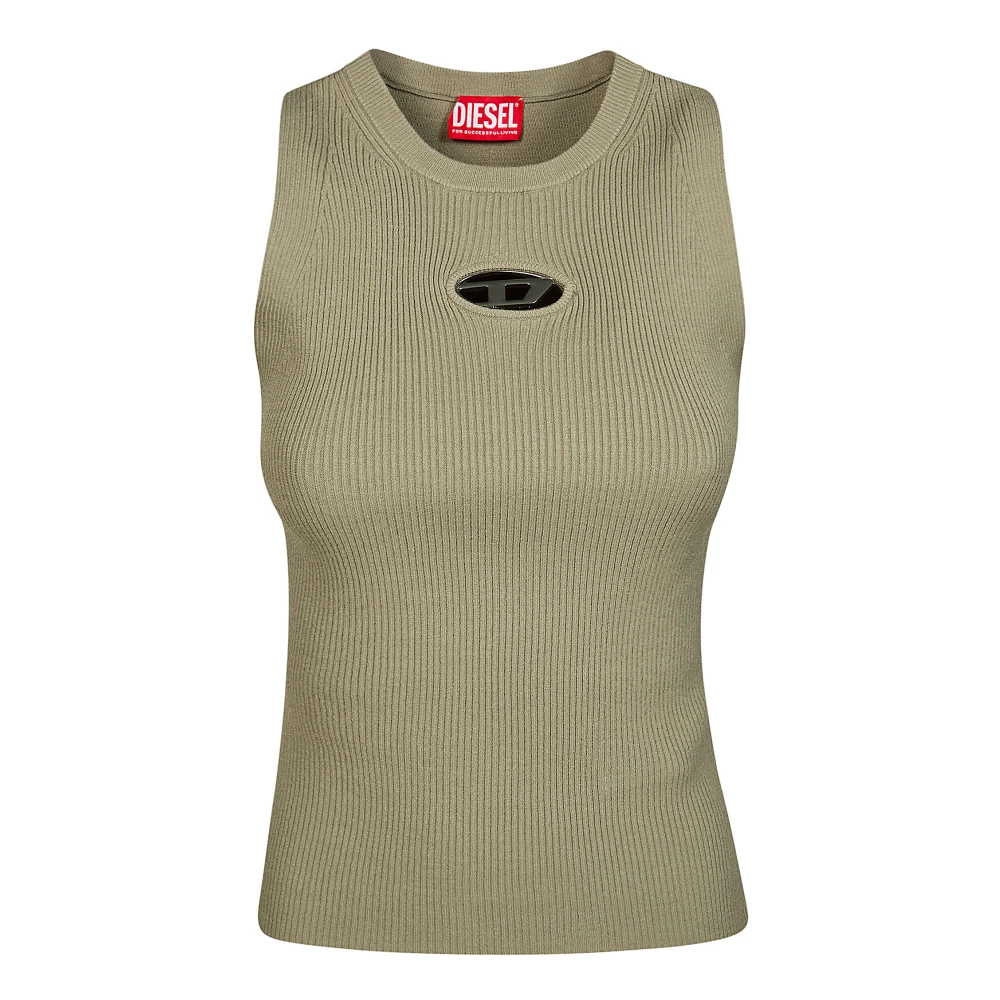 Diesel Stijlvolle M-Caddix-Top voor mannen Gray Dames
