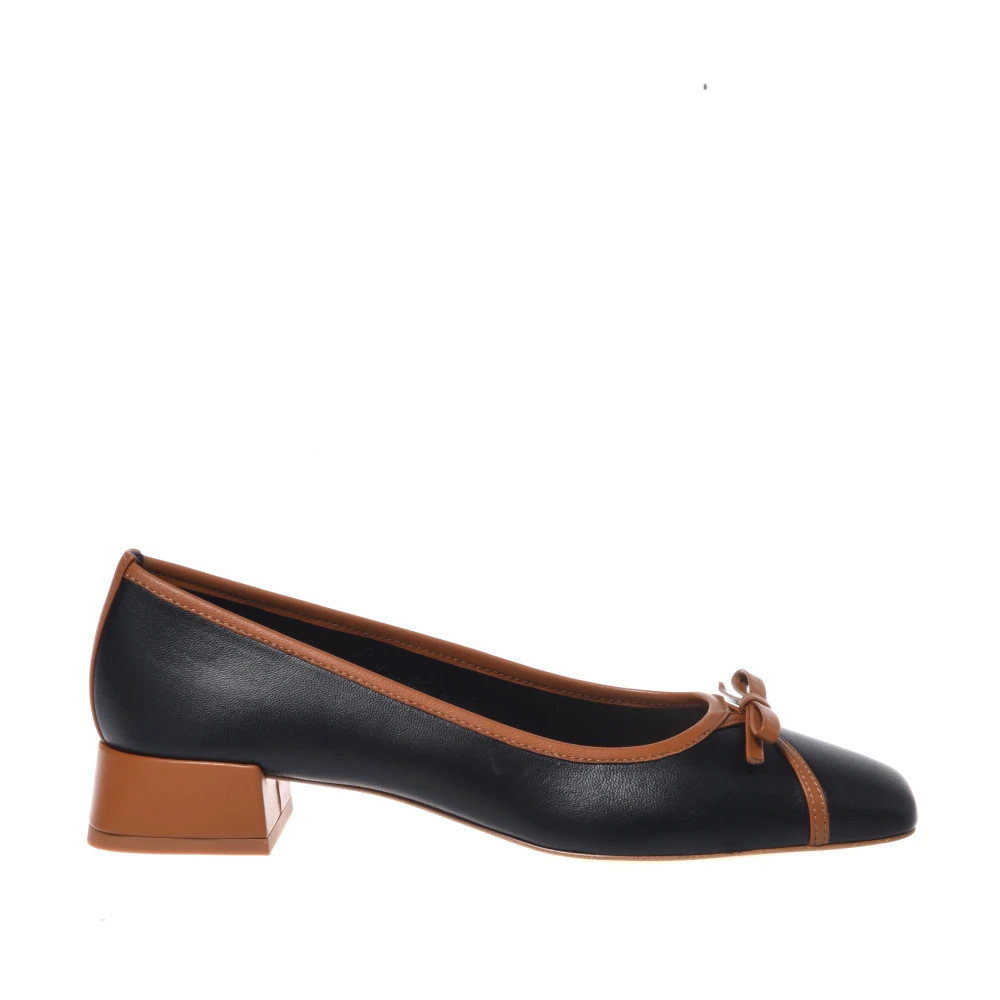 Baldinini Women's Black Pumps, 3 Uk, Nappa Court Heel