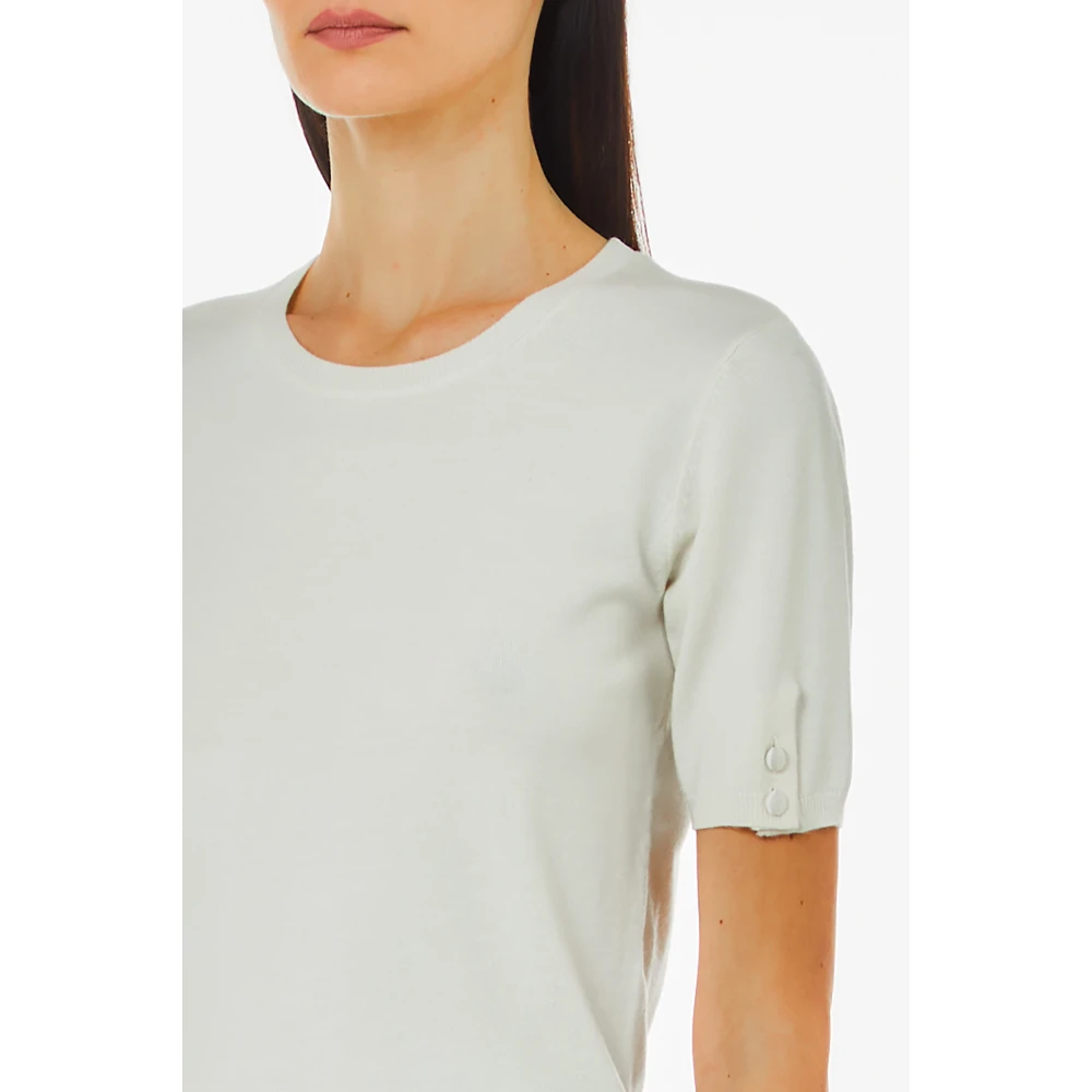 Blugirl Stijlvolle Blauwe Jurk White Dames