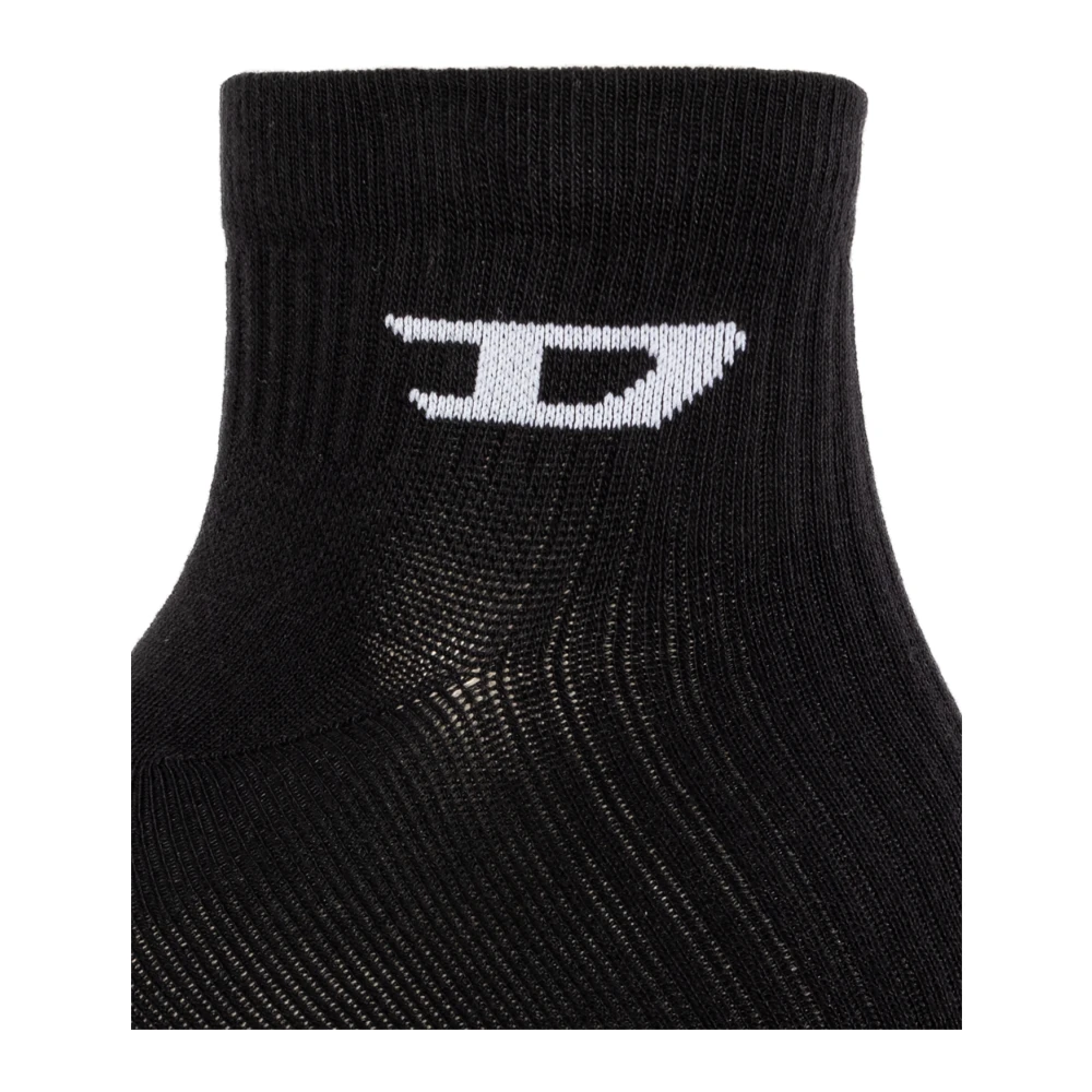 Diesel Sokken Skm-D-Ankle -9 Black Heren