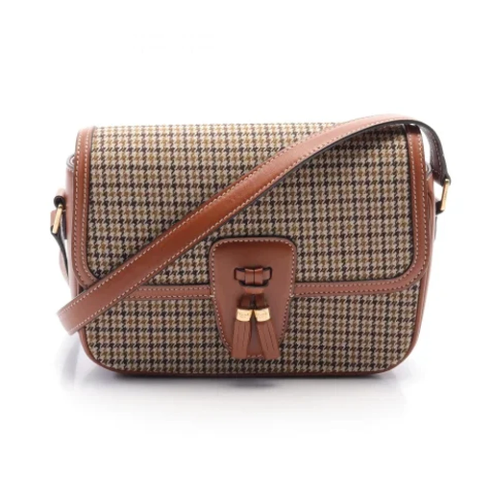 Celine Vintage Pre-owned Canvas celine-bags Brown Dames