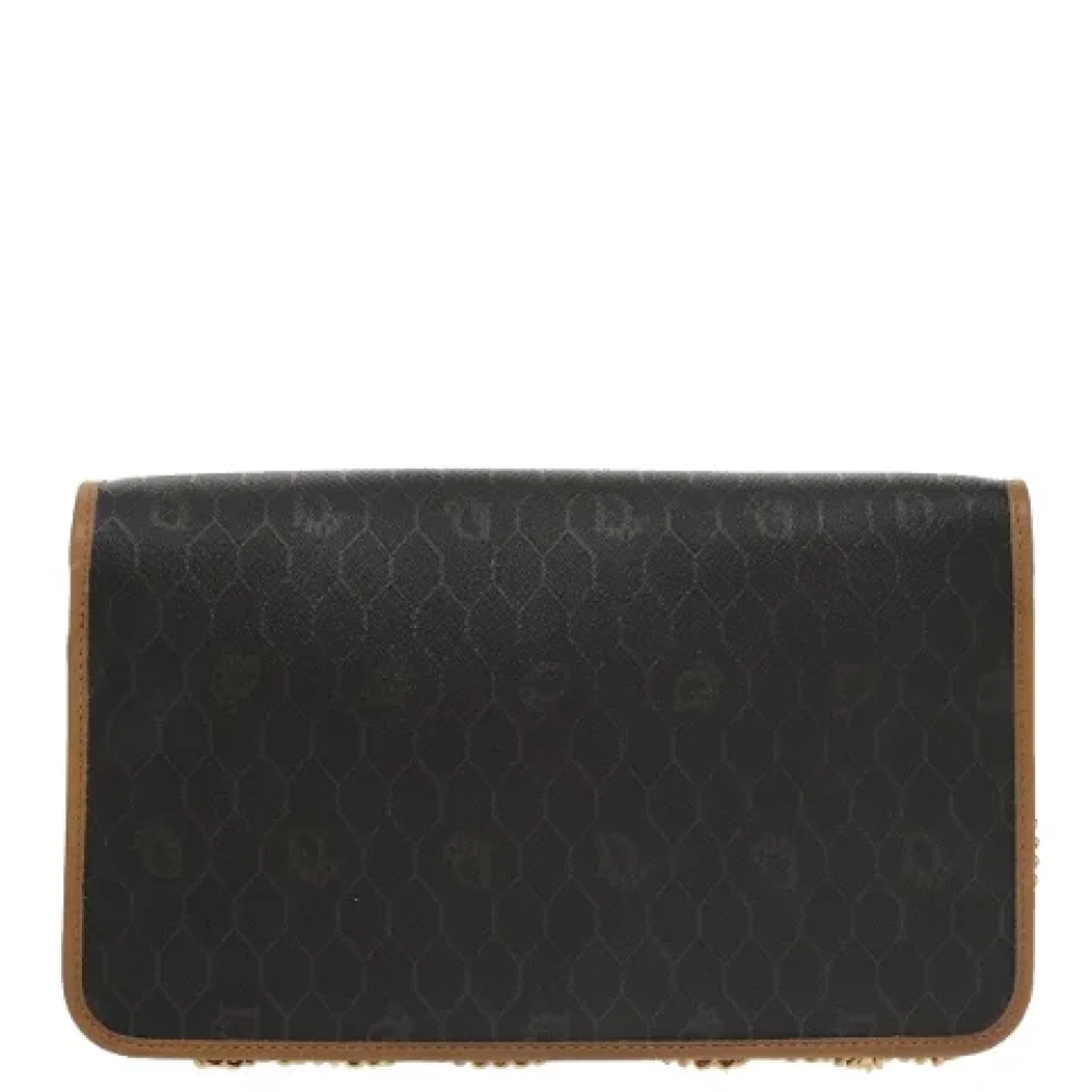 Dior Vintage Pre-owned Canvas dior-bags Black Dames