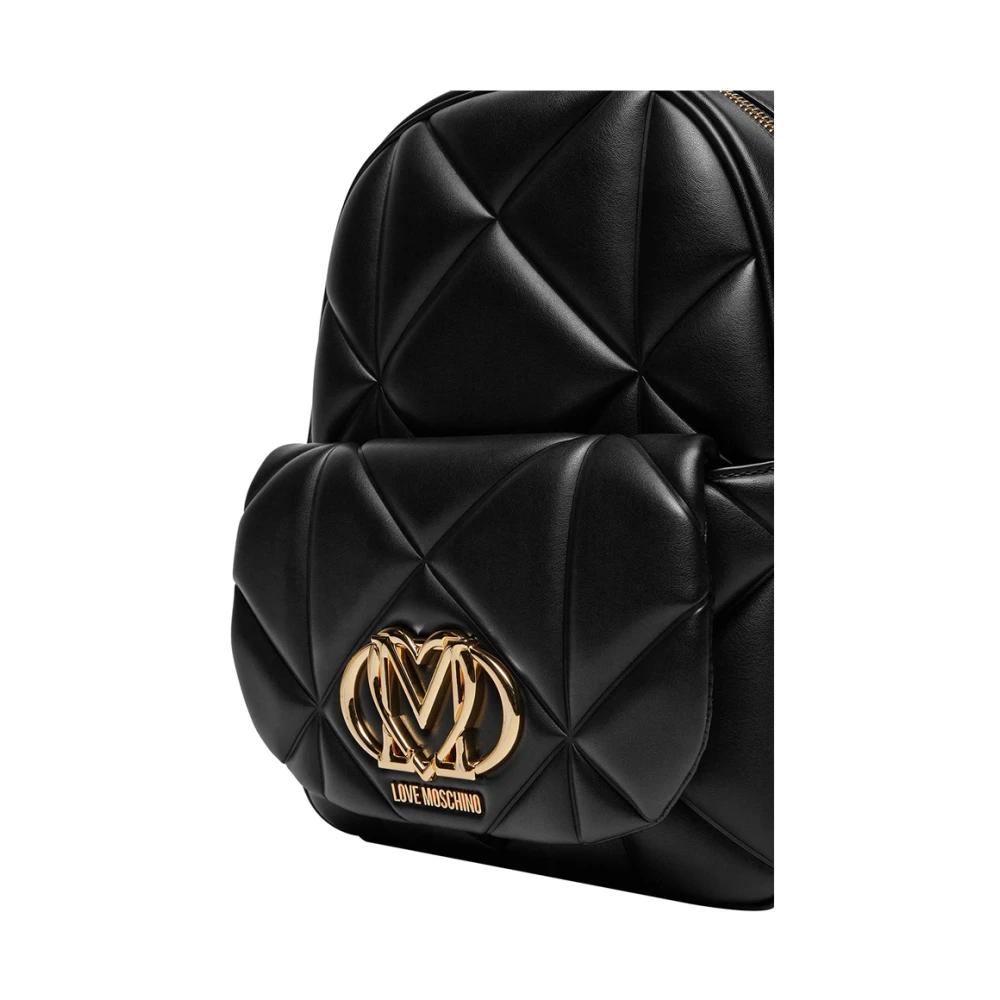 Moschino Zwarte Damesrugzak Stijlvol en veelzijdig Black Dames
