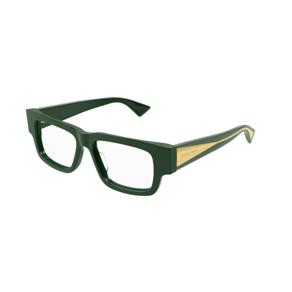 Bottega Veneta Groene Frame Zonnebril Bv1280O 003 Green Unisex
