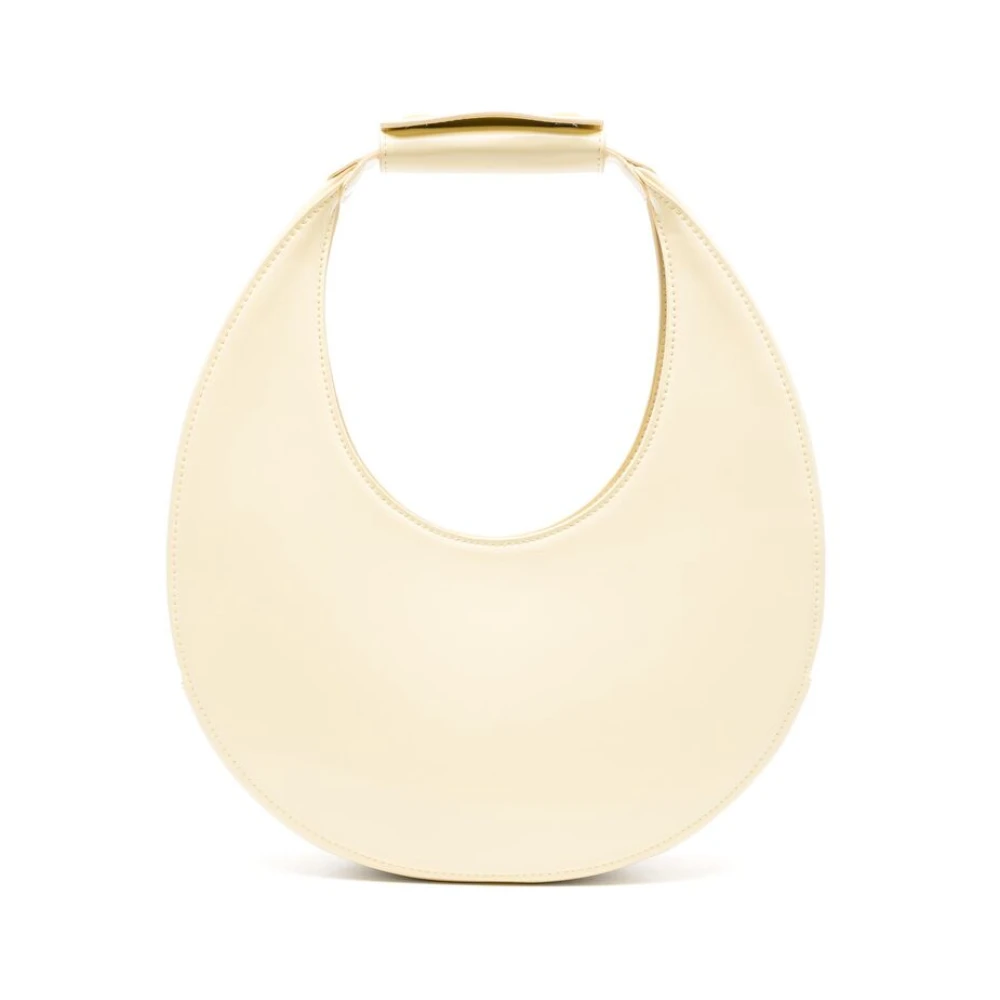 Staud Gele Magnetische Handtas Beige Dames