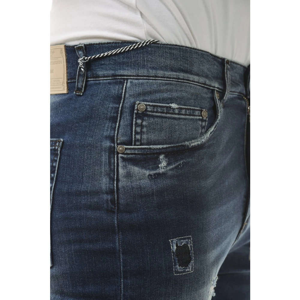 Daniele Alessandrini Jeans Blue Heren