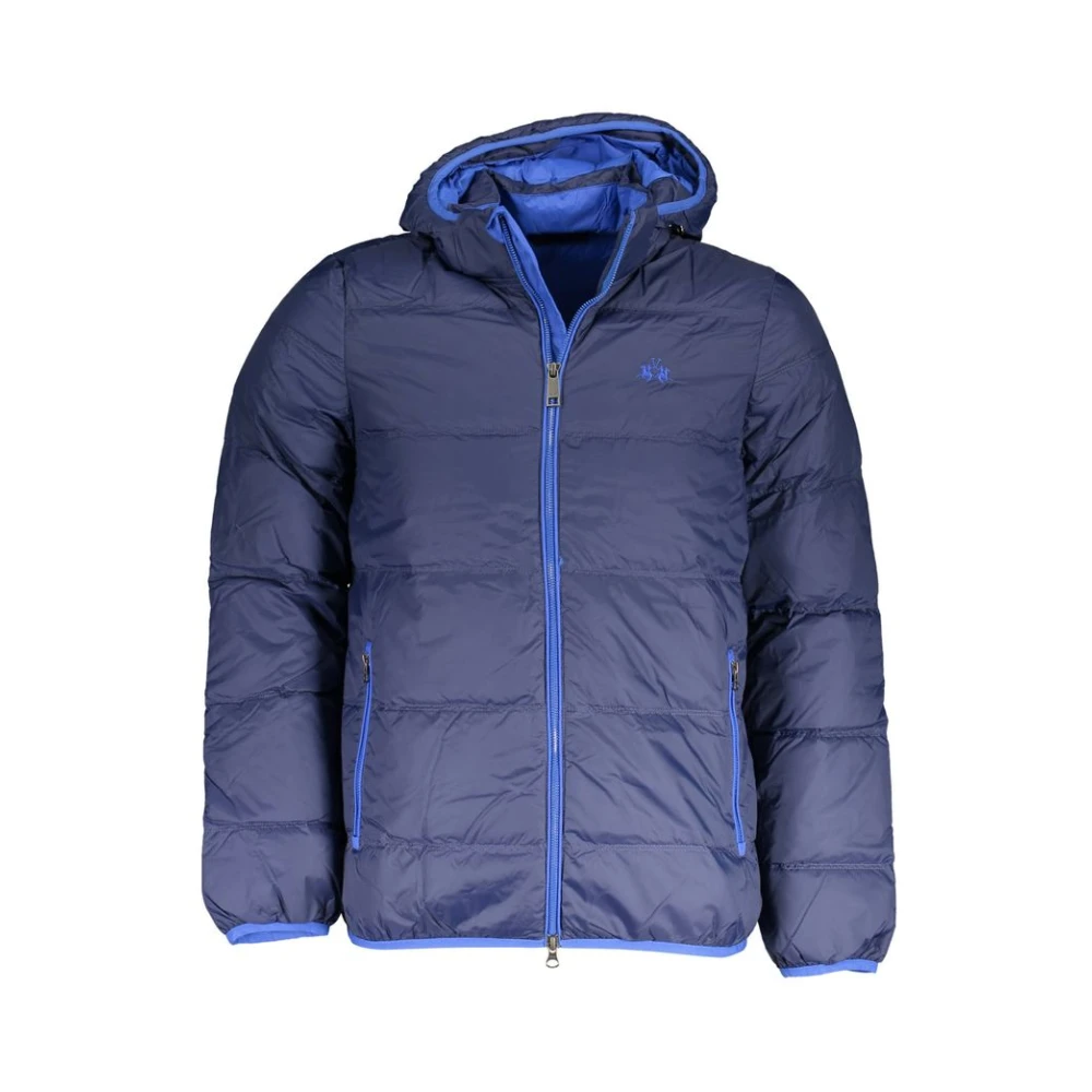 La Martina Men's Blue Polyamide Jacket
