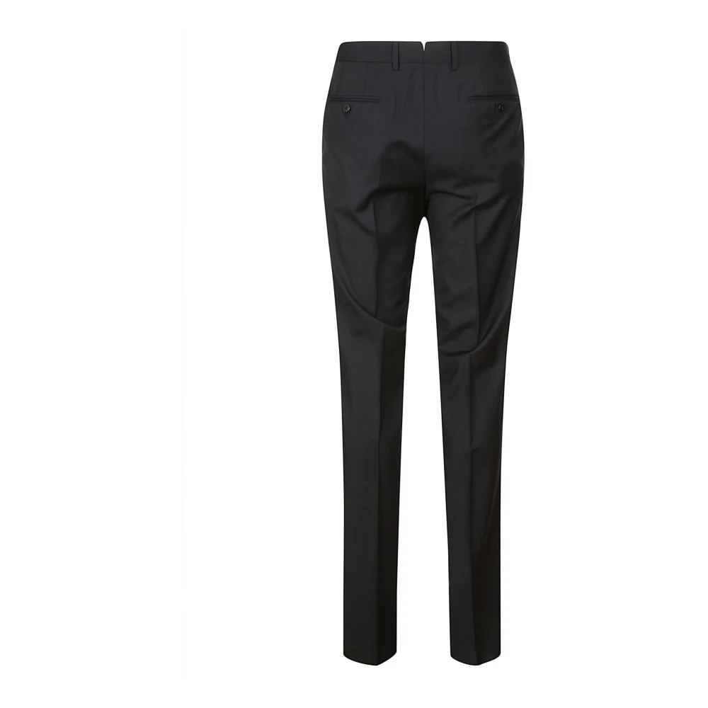 Caruso Donkerblauw pak met vest Blue Heren