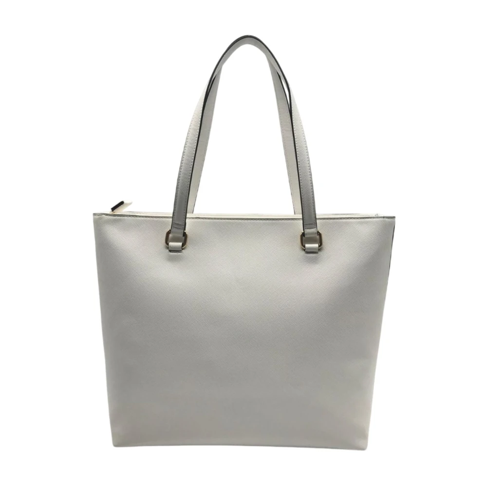 Liu Jo Stijlvolle Shopper met Ritssluiting White Dames