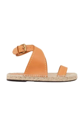 Bruna läder Illya sandaler