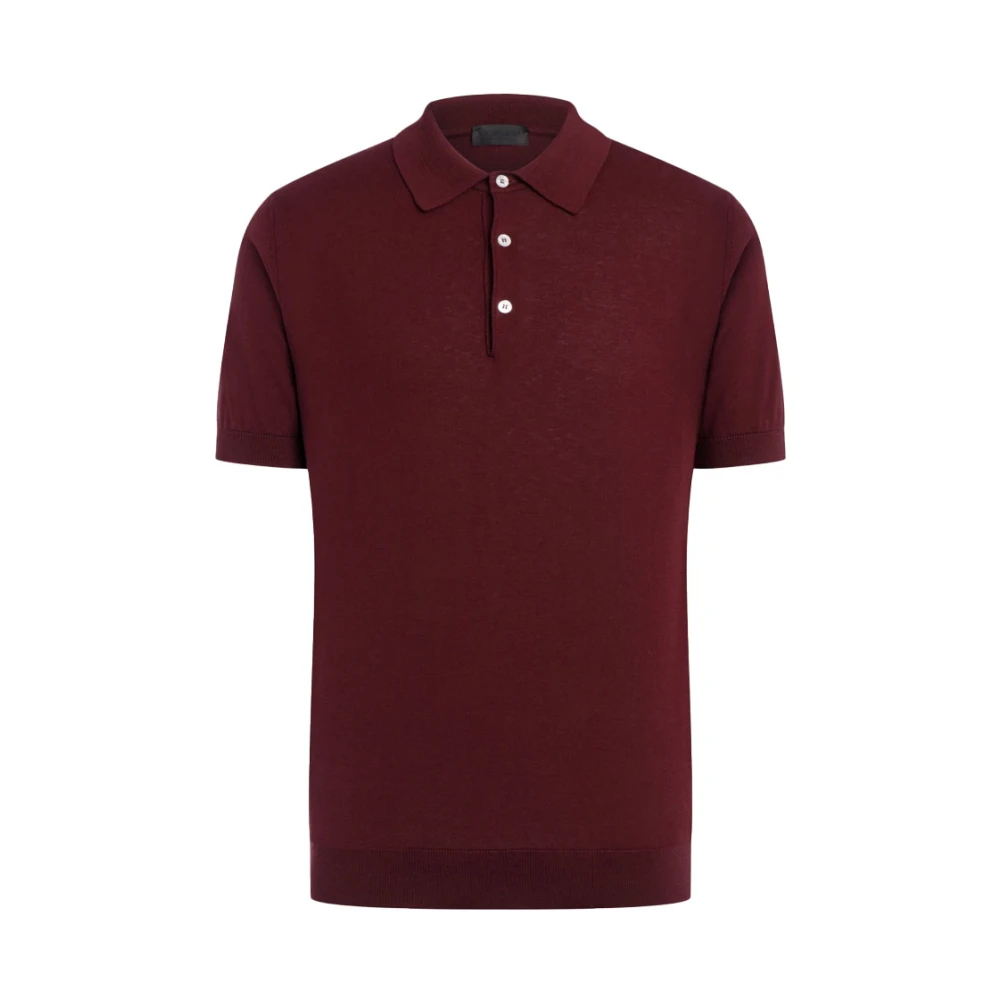Dondup Men's Red Ut230 M00918u Polo Shirt - Polo Shirts - M - Tops