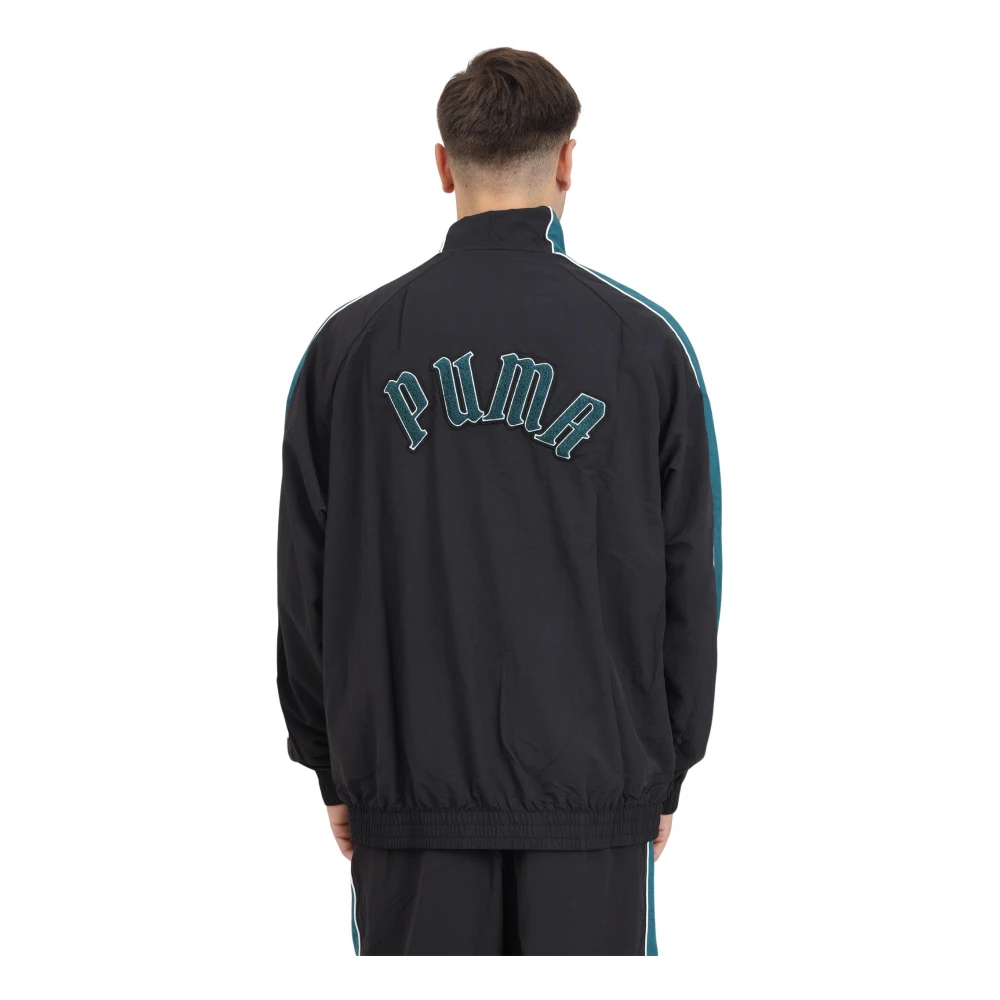 Puma Retro Windbreaker Jacket Play Loud Black Heren