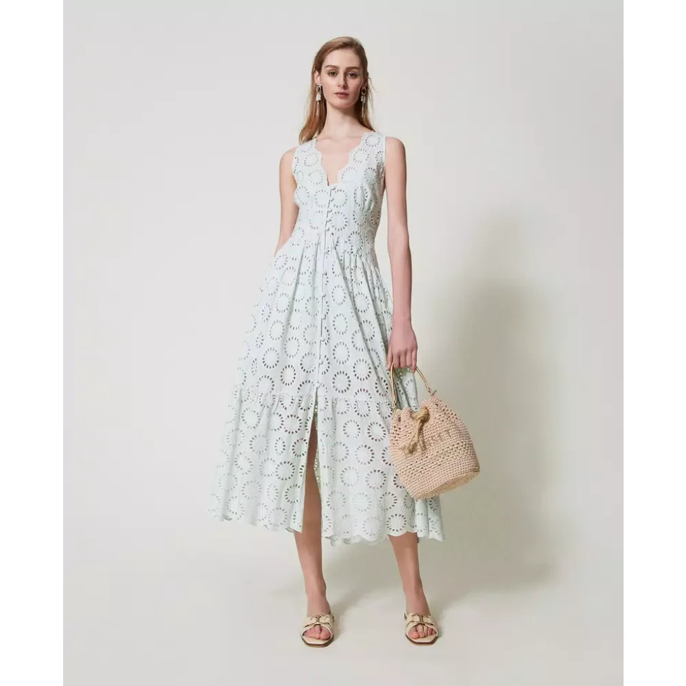Dresses > Day Dresses > Midi Dresses - - Twinset - Modalova