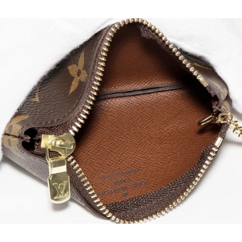 Louis Vuitton Vintage Pre-owned Canvas key-holders Brown Dames
