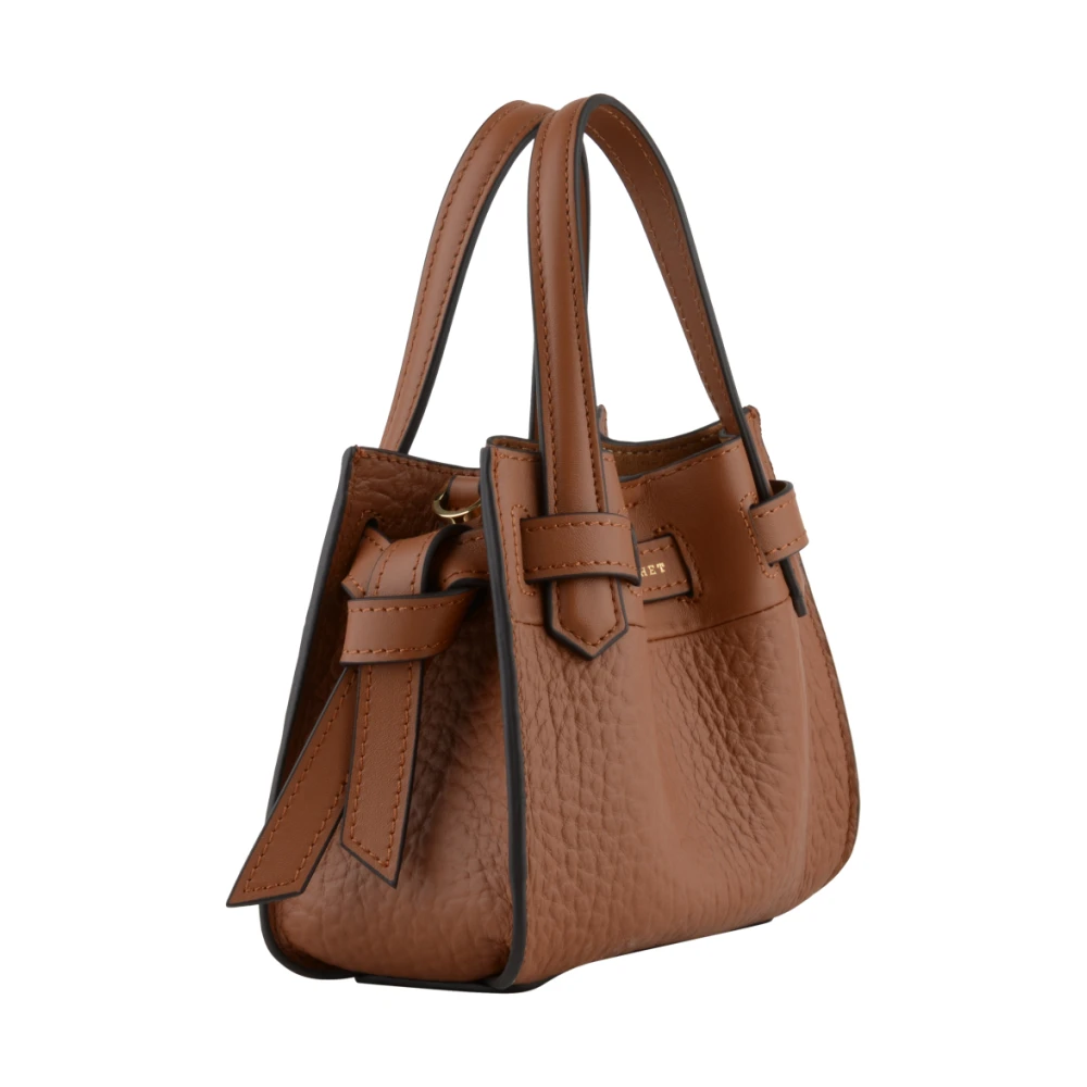 Pourchet Paris Micro Crossbody Bag Brown Dames