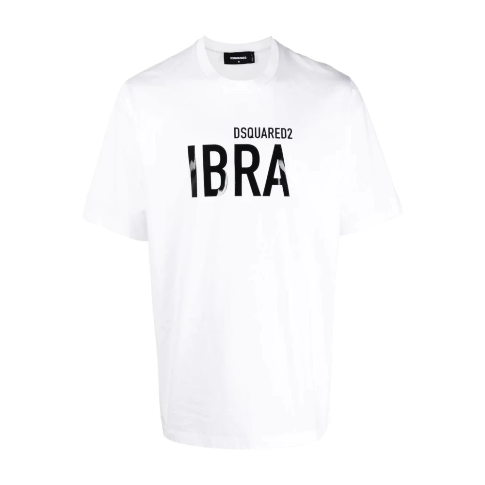 Dsquared2 Zwarte Slch Tee White Heren