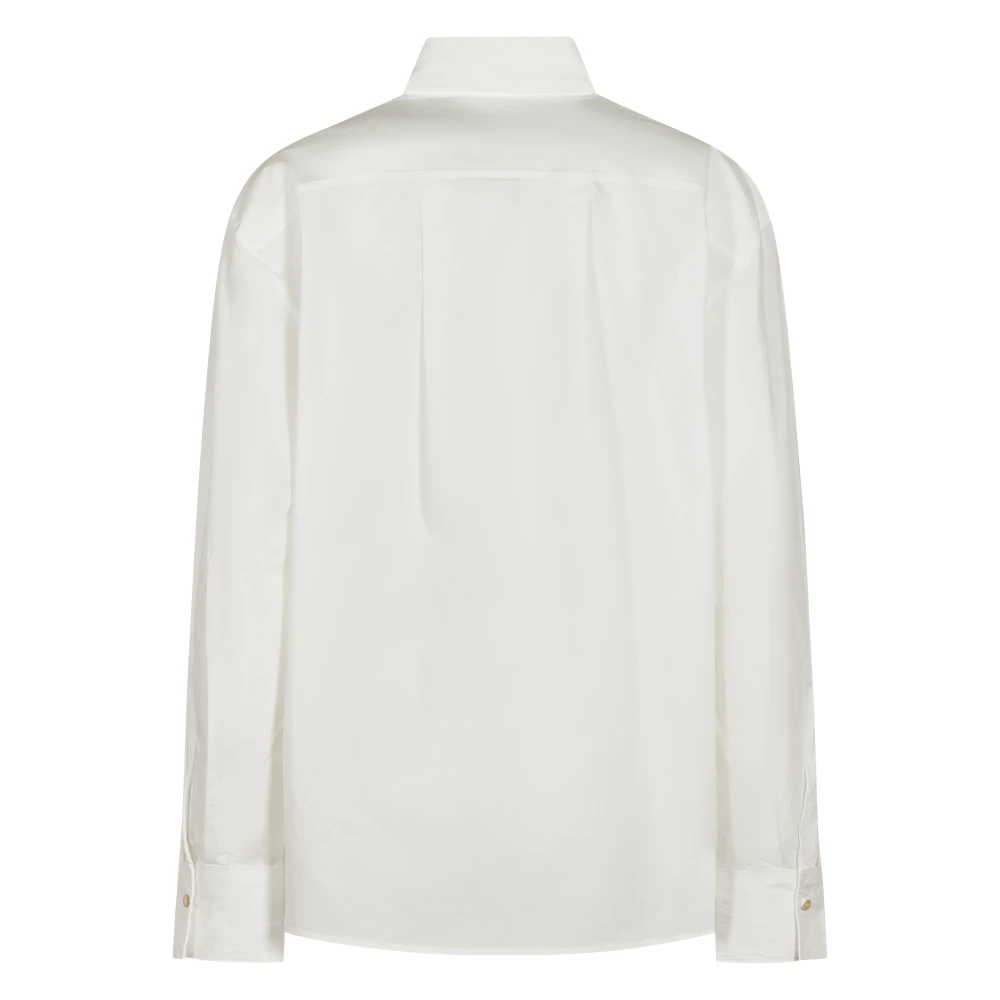 Forte Witte Overhemd Stijlvol White Dames