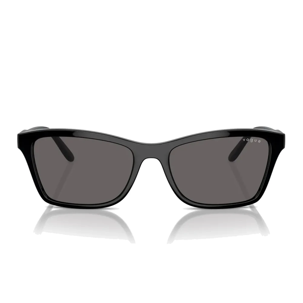 Vogue , Sunglasses, Unisex, Black, 54 Mm, Black Oversized Pillow Sunglasses