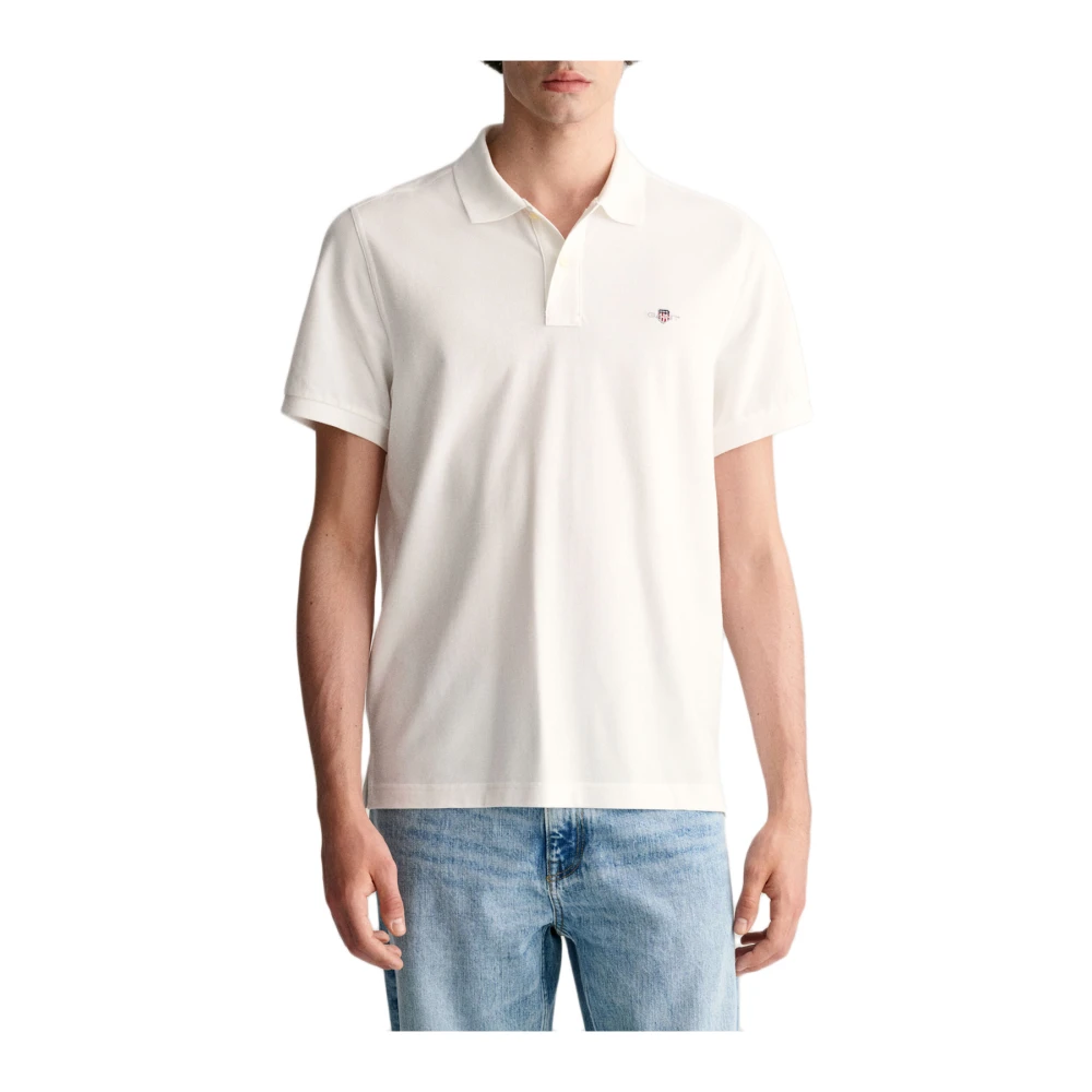 Gant - Tops > Polo Shirts - White - Gant - Modalova