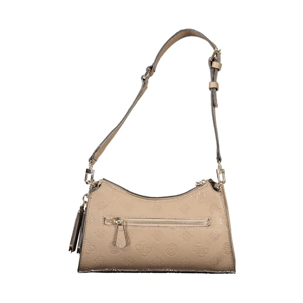 Guess Beige Handtas Polyethyleen | Stijlvol Model Beige Dames