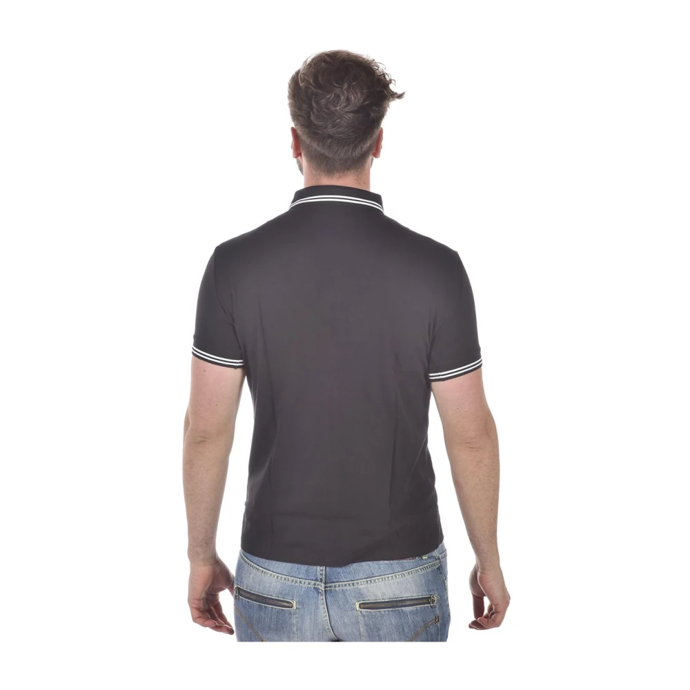 Emporio Armani Klassieke Polo Shirt voor Mannen Black Heren