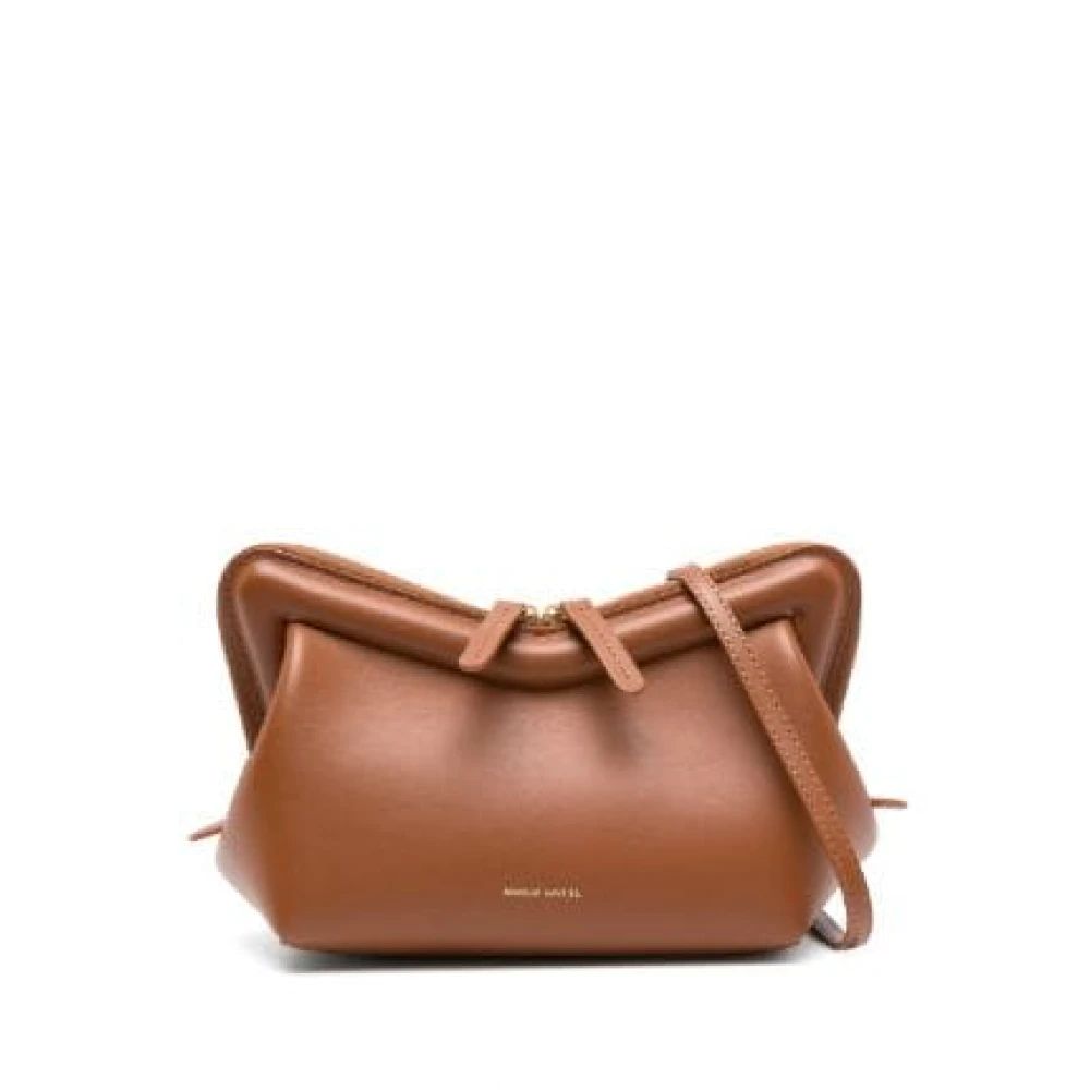 Mansur Gavriel Stijlvolle Leren Tas Brown Dames