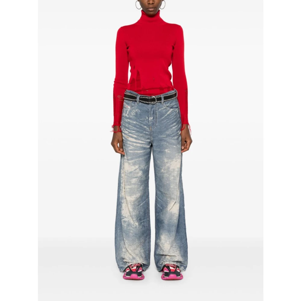 MM6 Maison Margiela Stijlvolle Pullover Red Dames