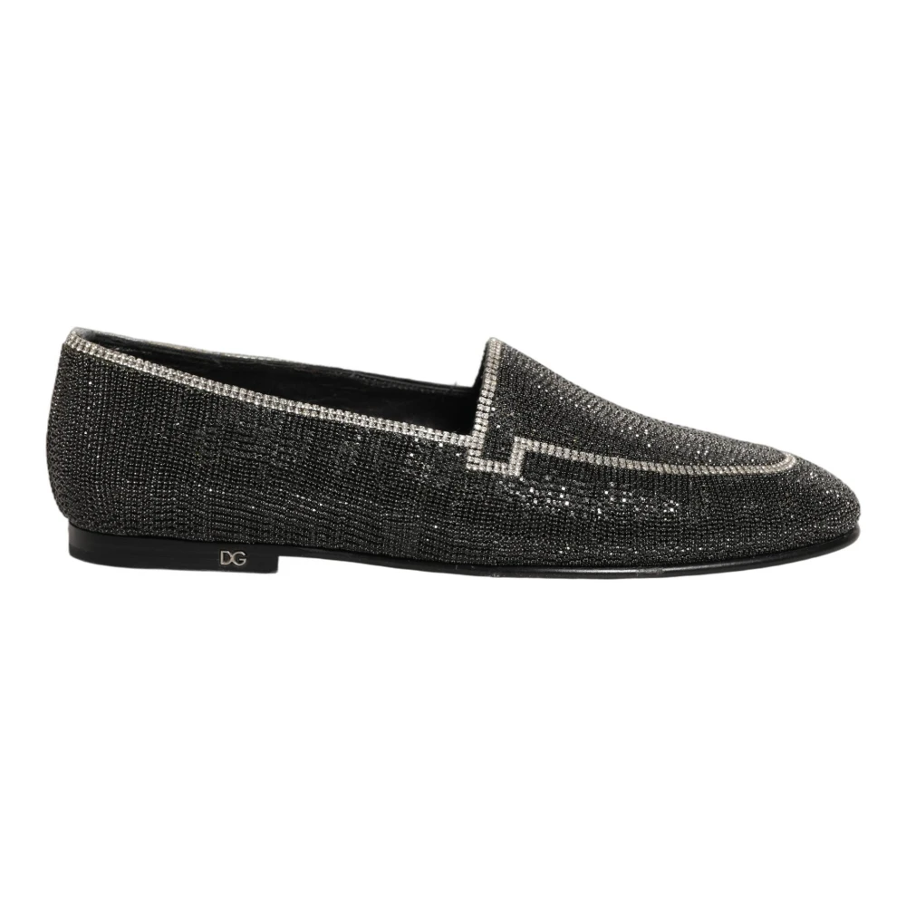 Dolce & Gabbana Men's Black Loafers Dress Shoes - Loafers - 8 Uk - Shoes