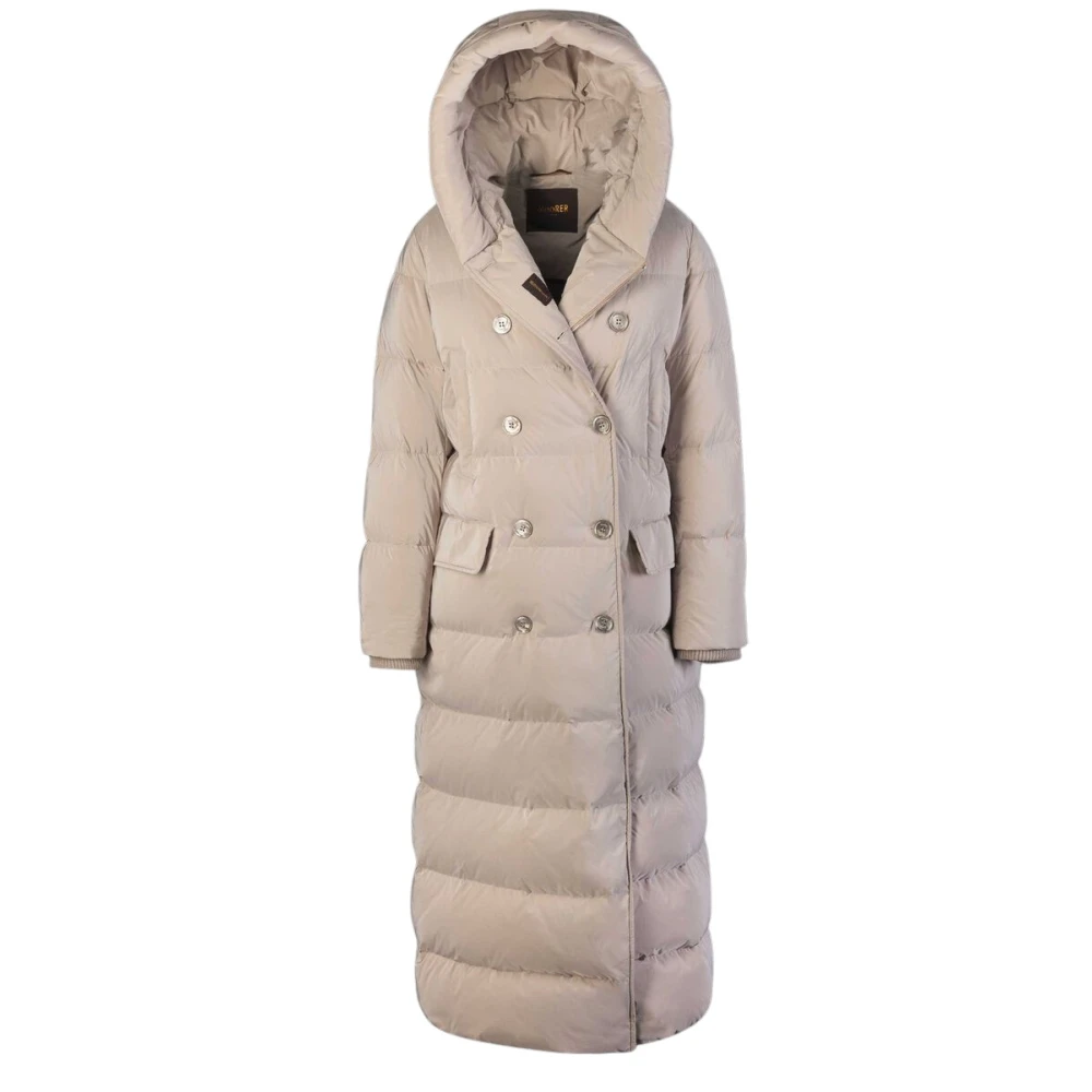 Moorer - Coats > Parkas - Beige - Moorer - Modalova