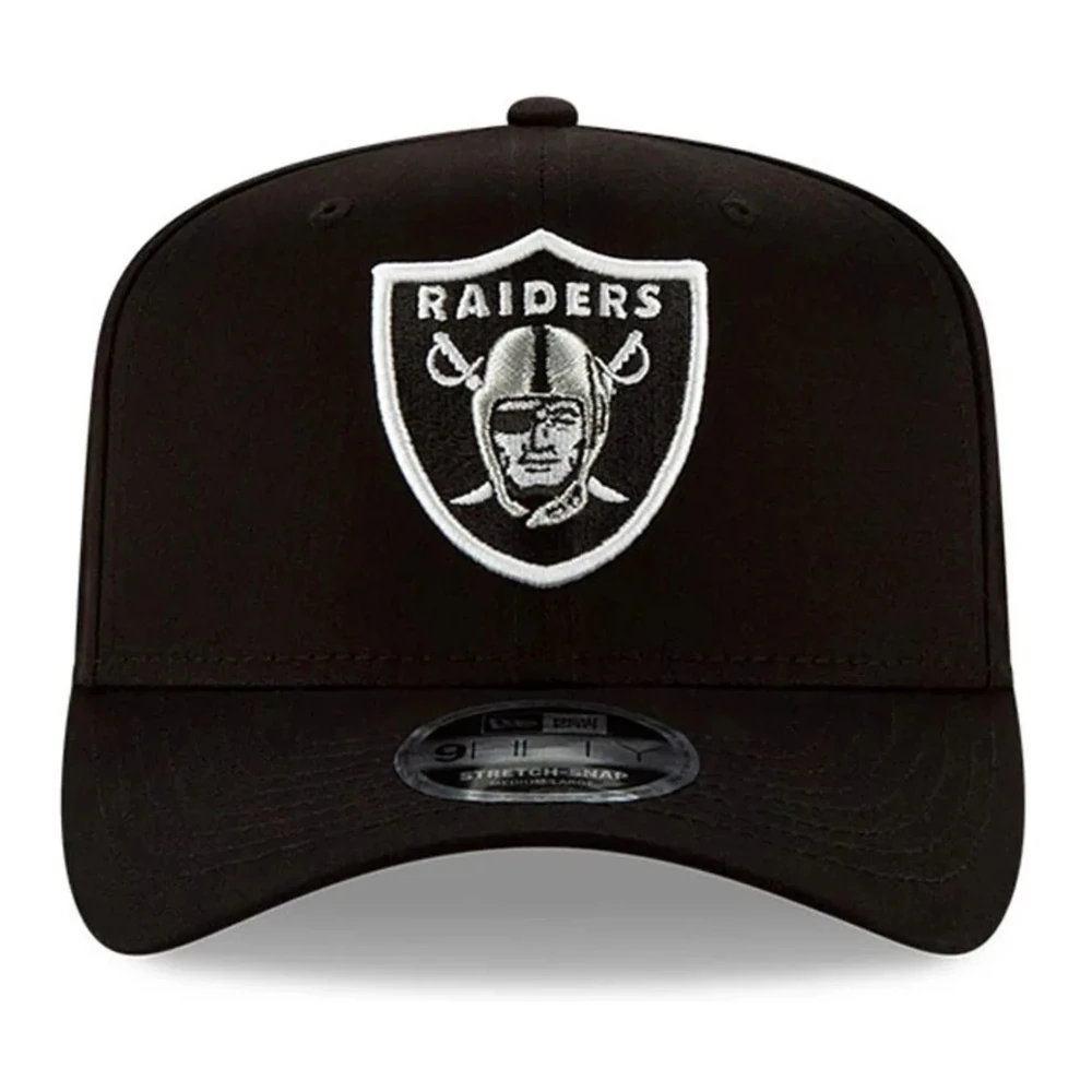 new era Zwarte Raiders Team Stretch Pet Black Heren