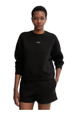 WE Logo Patch Rundhalsad Sweatshirt