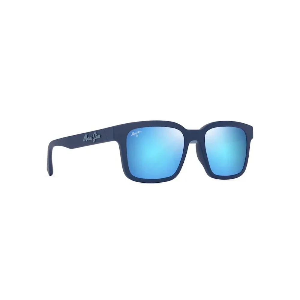 Maui Jim Unisex Blue Ōpiopio Sunglasses - Sunglasses - 54 Mm - Accessories
