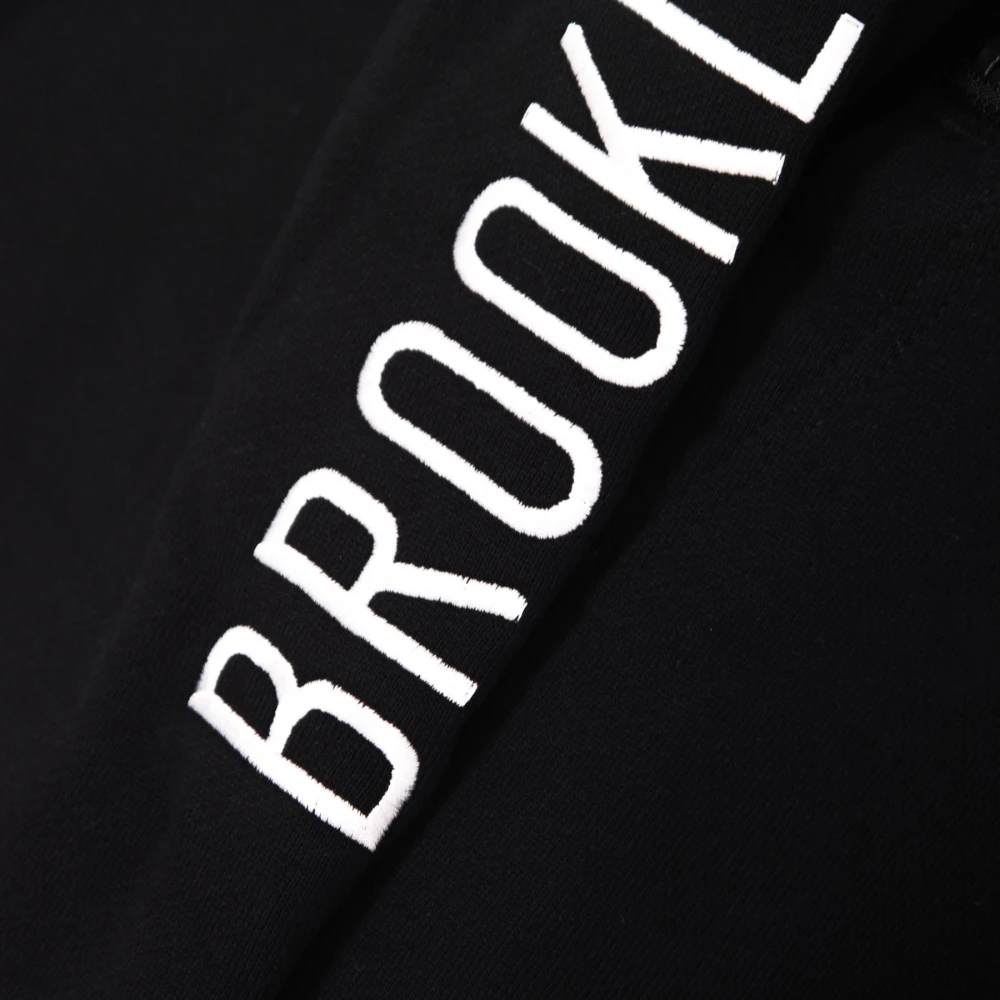 Nike Courtside Chrome Bronet Hoodie Black Heren