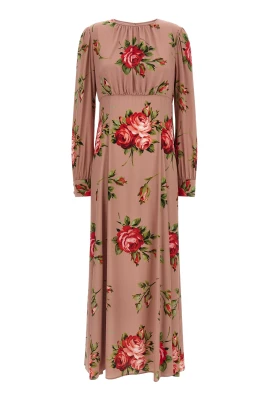Bouquet Rose Long Dress