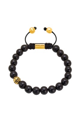 menand-39-s-beaded-bracelet-with-ebony-and-indian-logo-ball