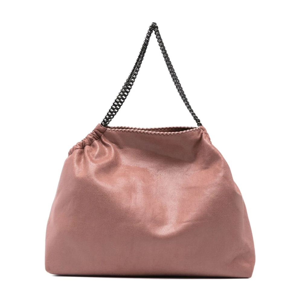 Stella Mccartney Vrouw Bruin Tassen Dames, One Size, Polyester, Falabella Tote