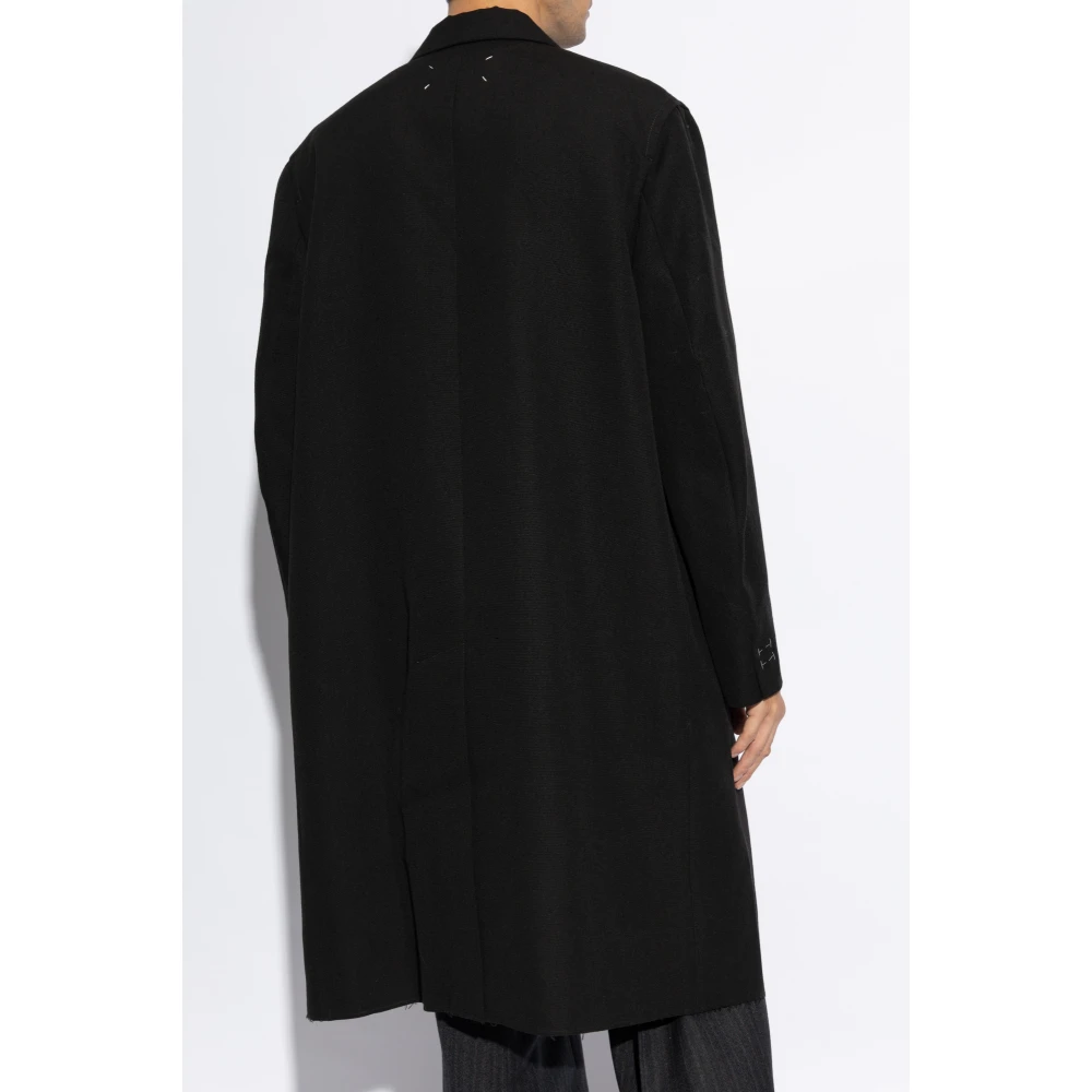 Maison Margiela Loszittende jas Black Heren
