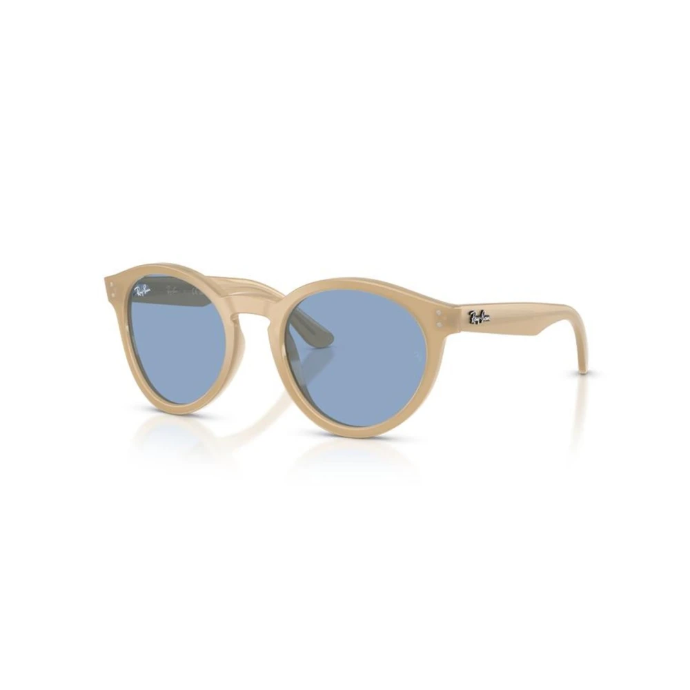 Ray-Ban RBR0505S, Opal Beige Sunglasses Light Blue lenses, Mojo Glasses - Image 2